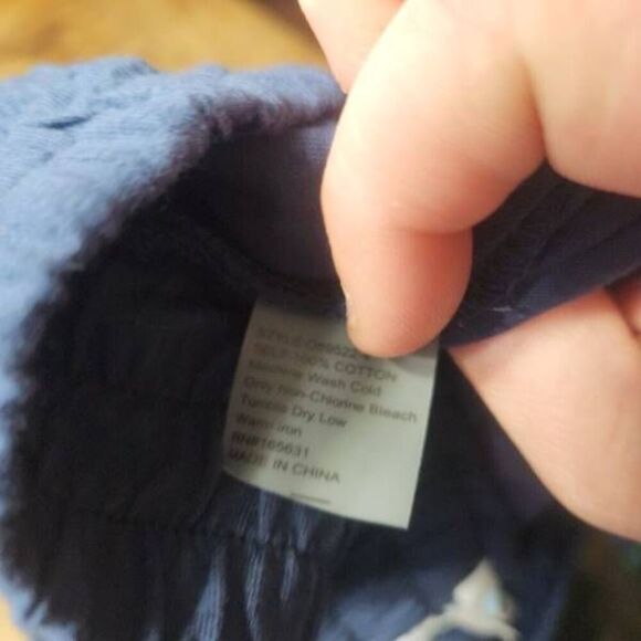 NWT Johnny Was Calme wide leg relaxed pants in blue sz XS - Picture 4 of 5